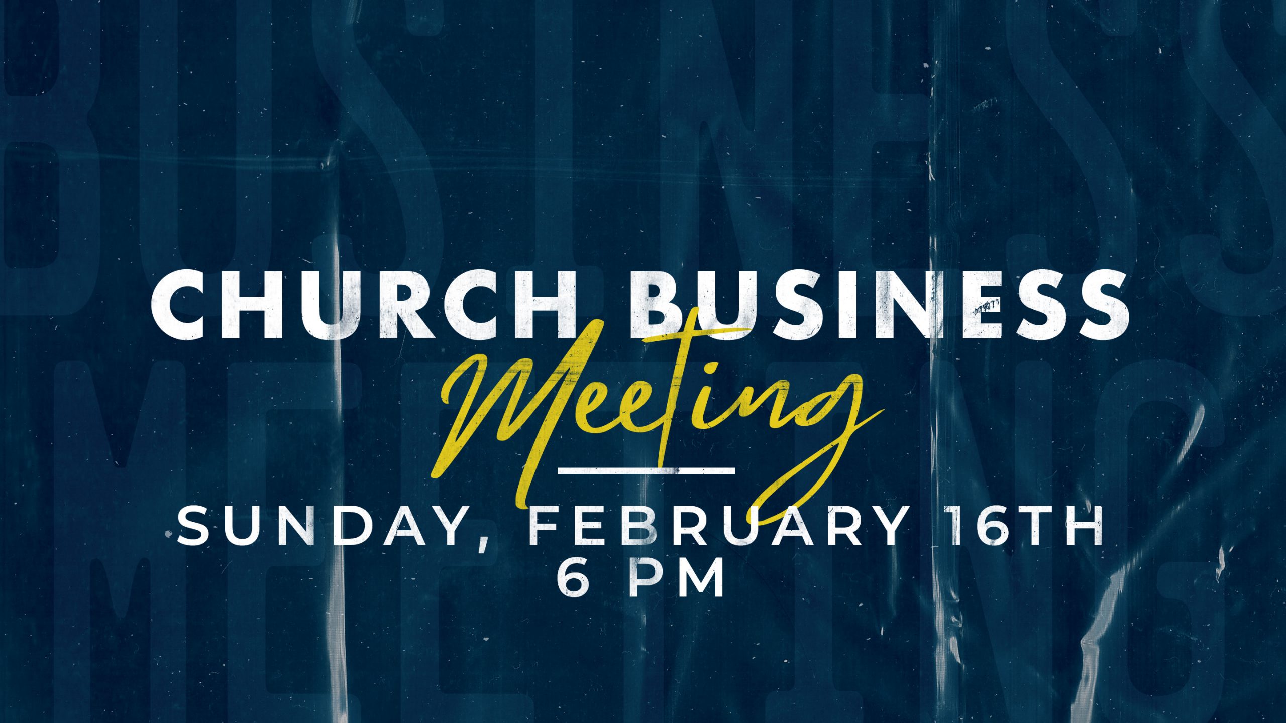 business meeting 2020 – Carbondale Assembly of God