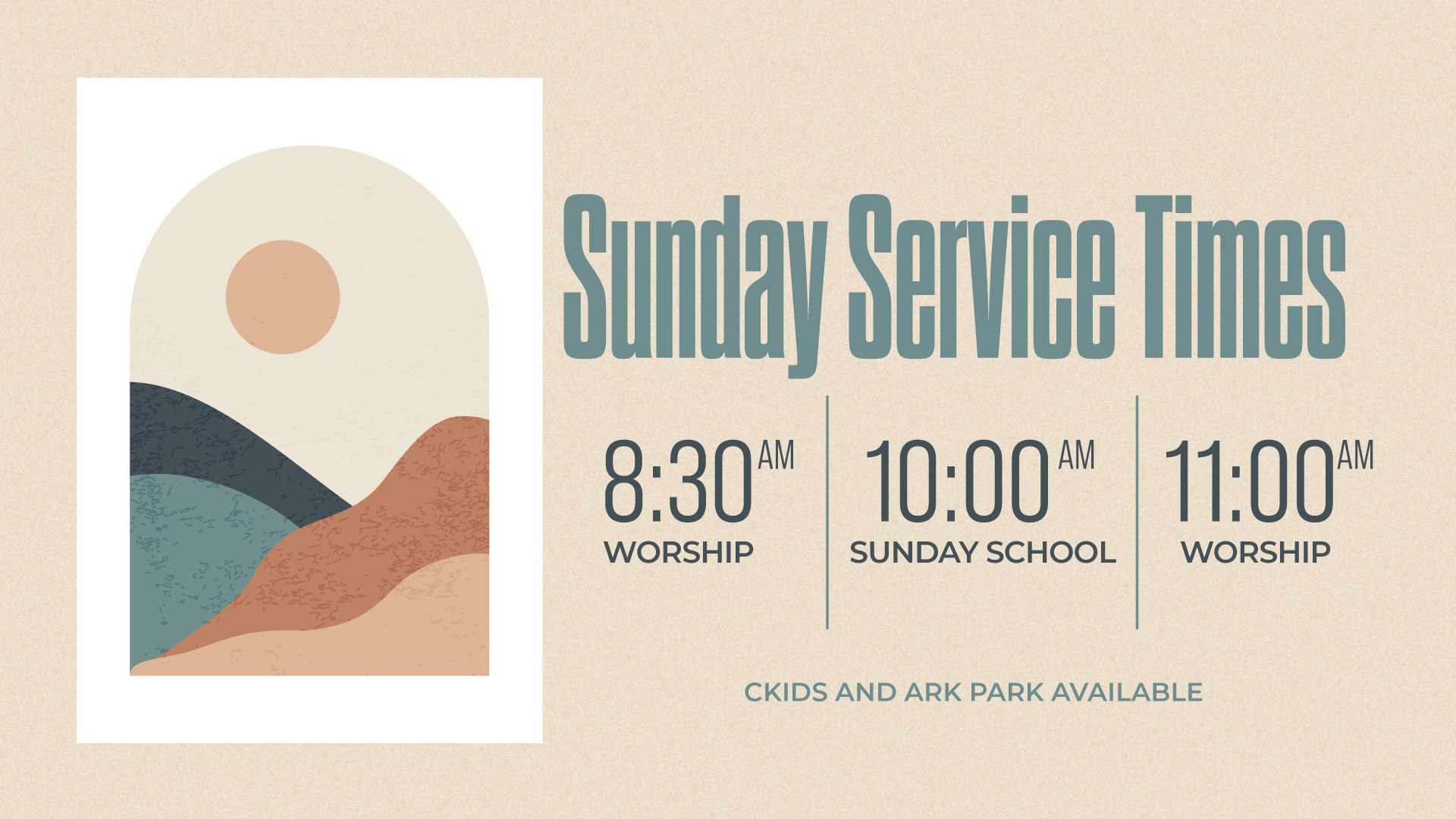 sunday-service-times